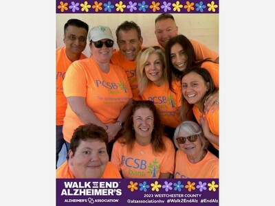 PCSB Bank Participates in Walk to End Alzheimer’s & Raises Over $13,000