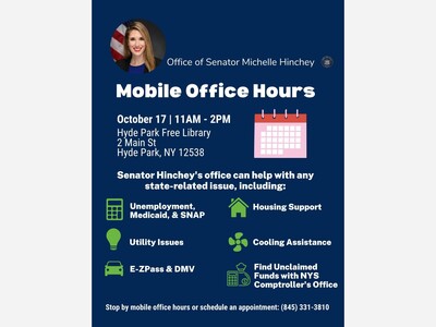 Senator Michelle Hinchey's Mobile Office Hoours (Hyde Park)