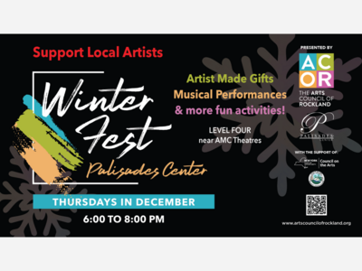 PALISADES CENTER AND THE ARTS COUNCIL OF ROCKLAND PARTNER TO HOST WINTER FEST