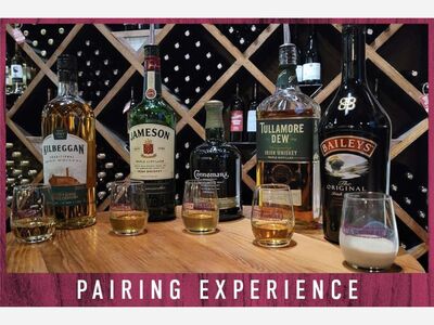 Guided Irish Whiskey Tasting and Pairing