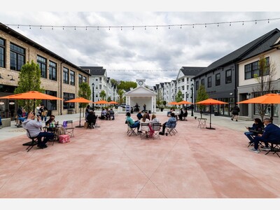 Eastdale Village Unveils New Piazza, Introducing a Vibrant Gathering Space  Ahead of Summer Programming 