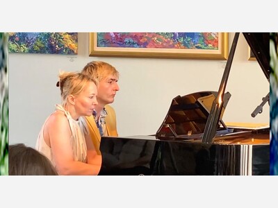 Sparkill Concert Series presents Oxana Mikhailoff and Vassily Primakov, One Piano Four Hands