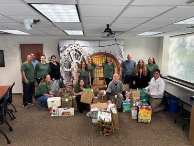 Tompkins Community Bank Delivers Over $1,500 in Donations for Local Food Pantries