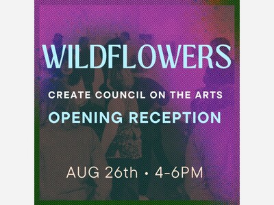 CREATE Council On The Arts ‘Wildflowers’ Opening Reception