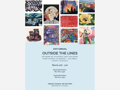 CREATE’s 41st Annual ‘Outside The Lines’  student art show