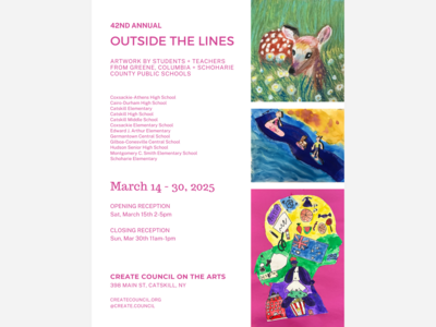 'Outside The Lines' Students & Teachers Showcase at CREATE