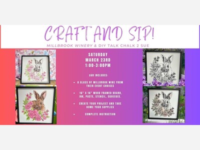 Craft & Sip at Millbrook Vineyards & Winery