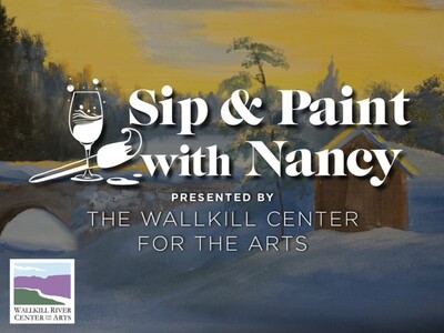 SIP & PAINT WITH NANCY | Winter's Golden Hour