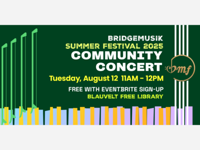 Free BridgeMusik Chamber Concert at Blauvelt Library