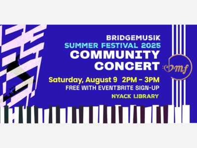 Free BridgeMusik Jazz Concert at Nyack Library