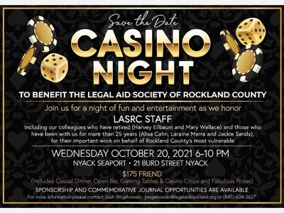 Legal Aid Society of Rockland County Casino Night 