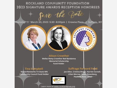 Rockland Community Foundation 2023 Signature Awards Reception Honorees