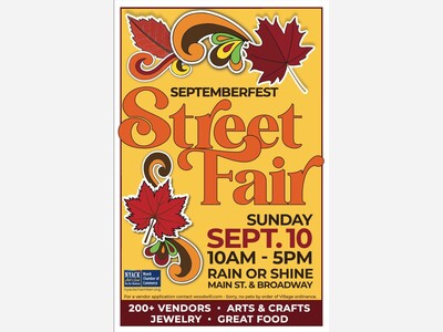 Nyack's SeptemberFest Street Fair Kicks Off Fall Fairs, Festivals, Fun!