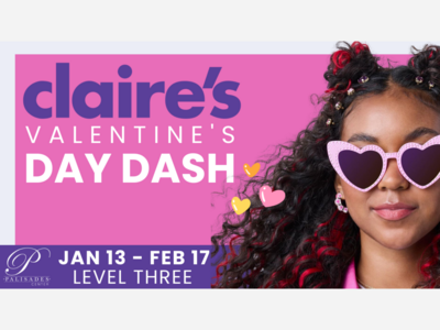 Palisades Center and Claire's Collaborate to Offer a Heartwarming Valentine's Experience