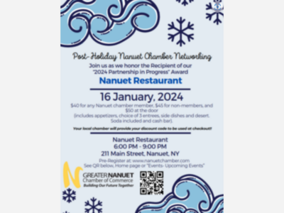 Nanuet Chamber's Post Holiday Networking Event