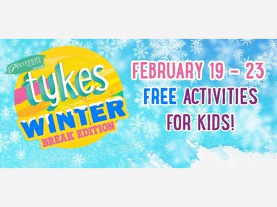 Palisades Center Announces Tykes: Winter Break Edition