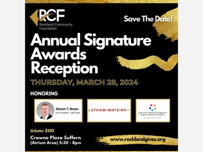 Rockland Community Foundation Announces 2024 Signature Awards Reception Honorees