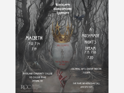 Macbeth - Presented by RCC's Visual and Performing Arts and Rockland Shakespeare Company