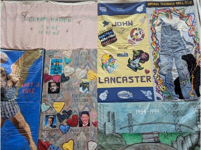 AIDS Memorial Quilt Displayed at Rockland Community College 