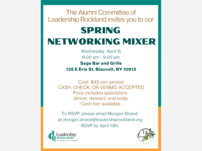Leadership Rockland Spring Networking Mixer