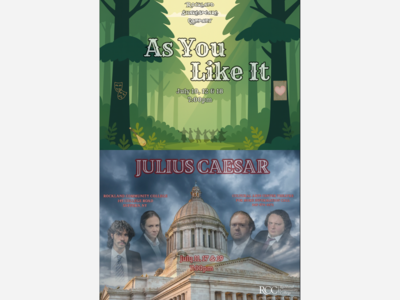 Shakespeare in Rockland: RCC Visual & Performing Arts Presents As You Like It and Julius Caesar