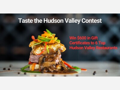 Win a Prize Package of $600 Worth of Gift Certificates to Top Hudson Valley Restaurants