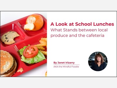 A Look at School Lunches: What Stands between local produce and the cafeteria