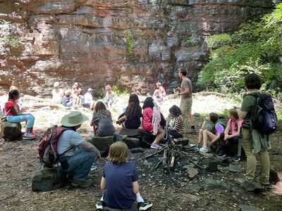 Rock on! Kids Turn Hook Mountain into an Outdoor Classroom  