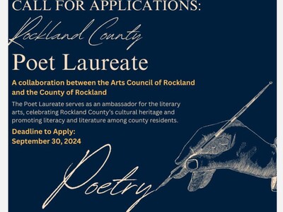 Are you Rockland County's next poet laureate?