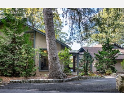 Tuxedo Park's stone icehouse-turned midcentury modern estate up for sale at $2.2M