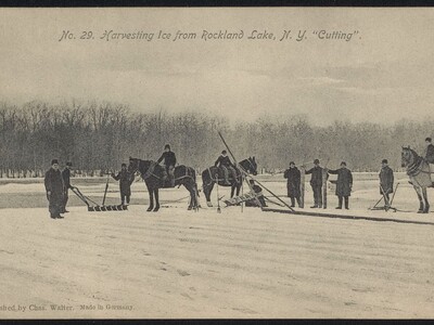 Rockland Lake Returns to the Ice Age