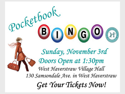 Helen Hayes Hospital Foundation Pocketbook Bingo