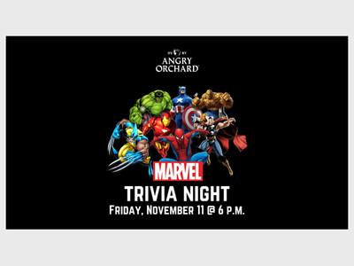 Angry Orchard Trivia Night: Marvel Edition