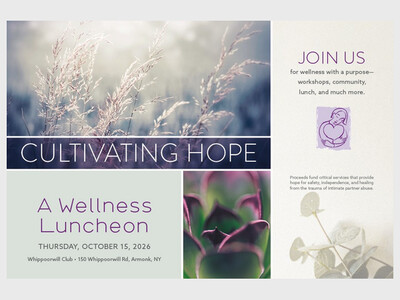Cultivating Hope: A Wellness Luncheon