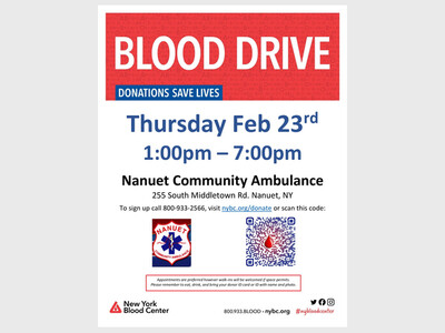 Nanuet Community Blood Drive