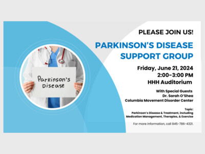 Helen Hayes Hospital Parkinson's Disease Support Group

