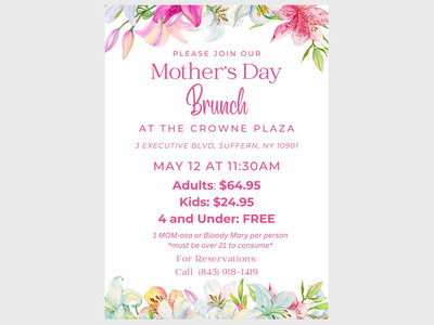 Crowne Plaza Mother's Day Brunch