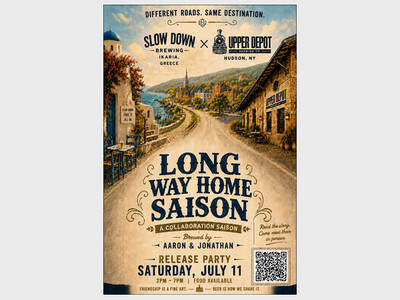 From Greece to Hudson: Long Way Home Saison Release