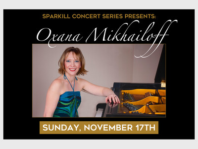 Sparkill Concert Series: Chopin Piano Works Program III performed by Oxana Mikhailoff