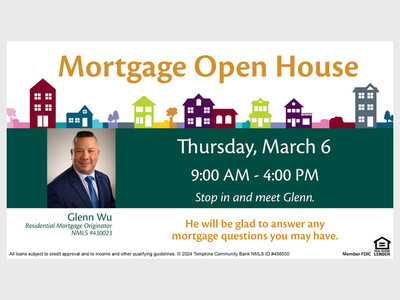 Mortgage Open House with Tompkins Community Bank