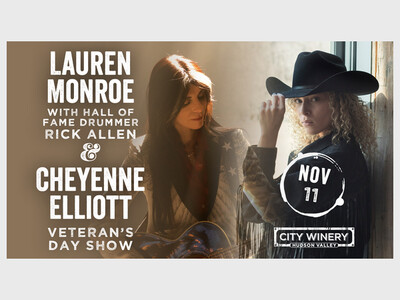 Lauren Monroe w/ Hall of Fame Drummer Rick Allen + Cheyenne Elliott