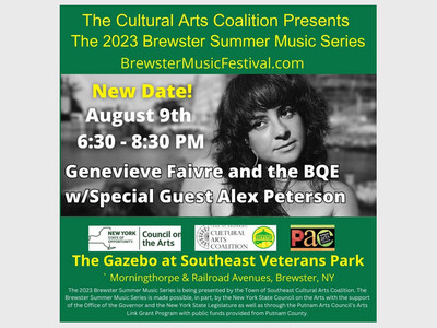 Brewster Summer Music Series Feat Genevieve Faivre & the BQE!