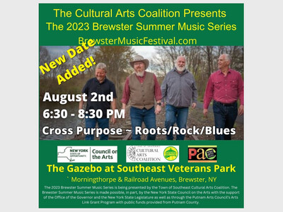 Brewster Summer Music Series Feat Cross Purpose Band