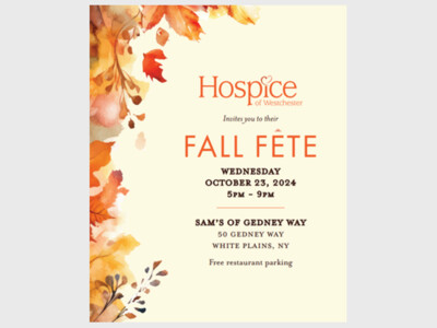 Hospice of Westchester Hosts Fall Fête at Sam’s of Gedney Way