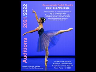Audition for our Ballet Conservatory