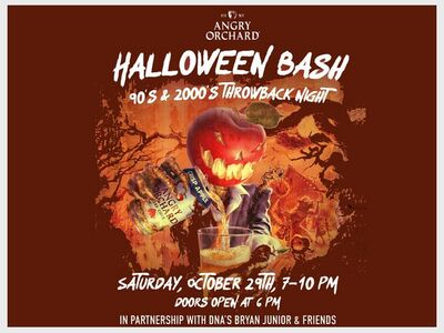 Angry Orchard's Halloween Bash