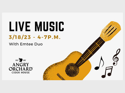 Live Music at Angry Orchard: Emtee Duo