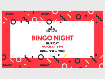 Angry Orchard Bingo Night