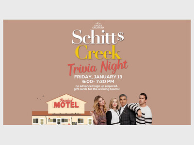 Angry Orchard Trivia Night: Schitt's Creek