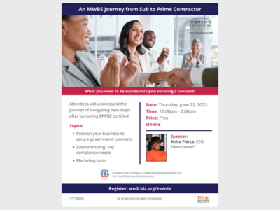 An MWBE Journey from Sub to Prime Contractor